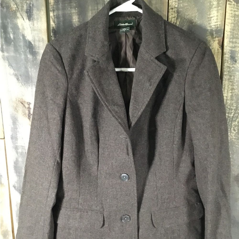 Eddie Bauer wool blazer women's size small